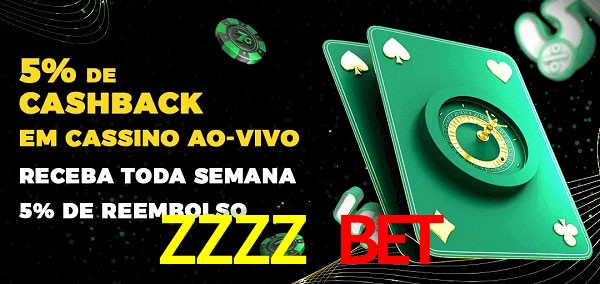 Promoções do cassino ao Vivo ZZZZ BET